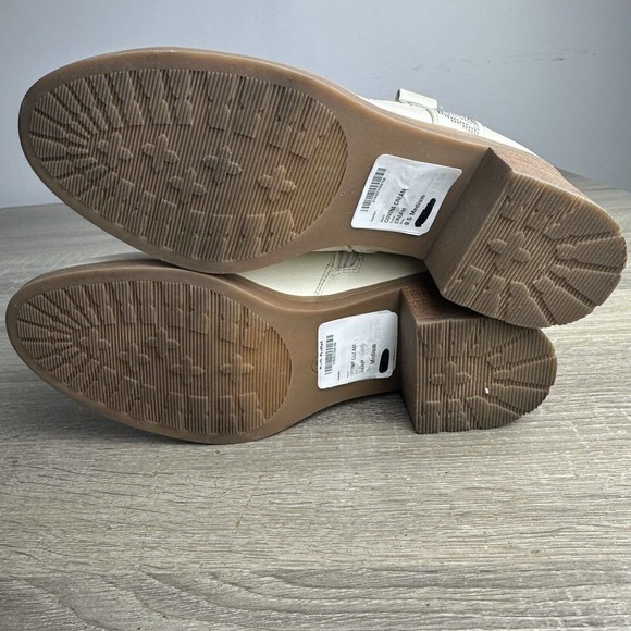 Baretraps COVINA Women's Sz 9.5M High Heel Embroidered Boots Tan and Cream - Picture 13 of 13